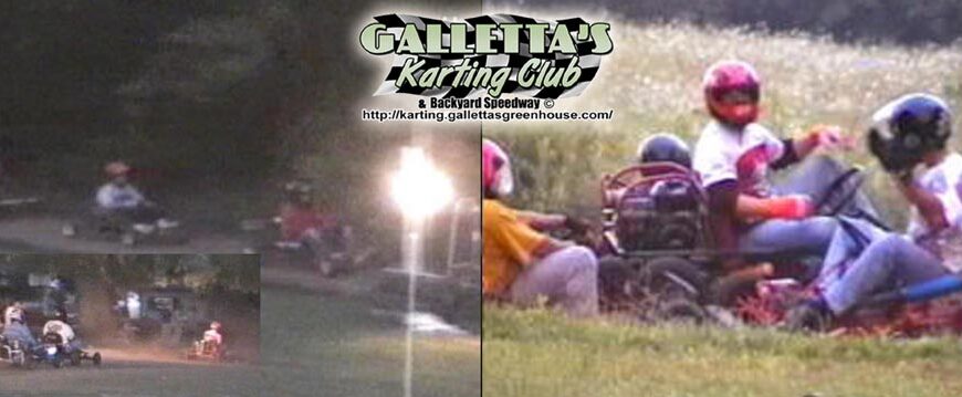 8/21/2005 – Matt Stevens wins 15-kart/50-Lapper as Mark Miller & Mike Billion’s tempers flare over wreck! +YouTube