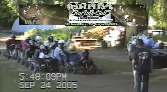 9/24/2005 – 10th Annual Galletta’s Klassic | Original Oswego Dirt Karting Championship (130-Laps/13 Karts) +YouTube!