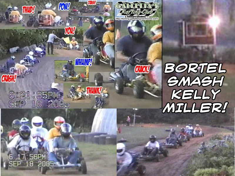 9/18/2005 – Gary Miller Sr. wins 12-kart Non-Winner’s Feature as Galletta’s Karting…