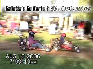 8/13/2006 – Matt Stevens wins 13-kart/50-Lap Feature win at Galletta’s, following up his Oswego Kartway win! +YouTube