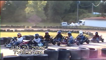 6/21/2007 – Galletta’s Go-Karts Exhibition at Oswego Speedway’s Mixed-motor/Open Yard Kart Class won by Matt Stevens! +YouTube