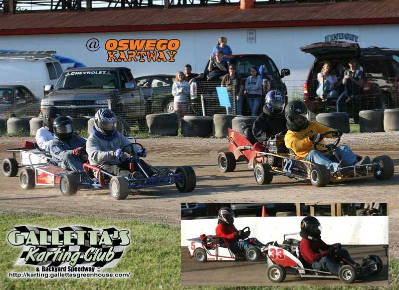 6/12/2008 – This Week in Oswego Karting 2008 DVDs Volume # 4 & 5: Melfi & Hayden Sweep for OHV Outlaws! +YouTube