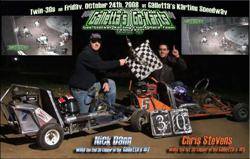 10/24/2008 – Nick Dann & Chris Stevens win at “Rumor Has It Oswego Booted Your GaYlletta Asses Out” Twin 30s Night! [+YouTube Videos]
