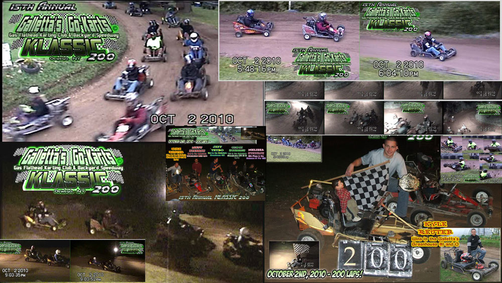 10/2/2010 – 15th Annual Galletta’s Karting Klassic 200-Lapper won by Kyle Reuter! +YouTube
