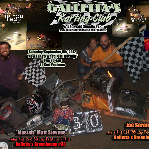 9/7/2012 – “The “Now THAT’S What I Call Racing!” Twin 30s go to Matt Stevens & Joe Sereno! +YouTube