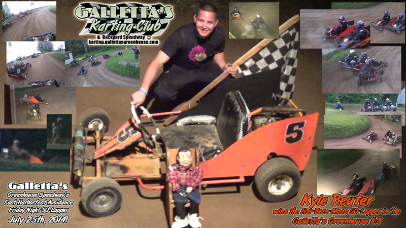 7/25/2014 – 19th Annual Har-bored-Fest Avoidance 50 won by Kyle Reuter in Galletta’s Greenhouse #5! +YouTube