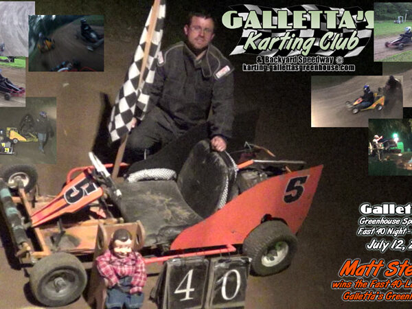 7/12/2014 – Matt Stevens wins Fast 40-Lapper in Galletta’s Greenhouse #5! +YouTube [+ Jeff S. YouTuber ATTACKS!]