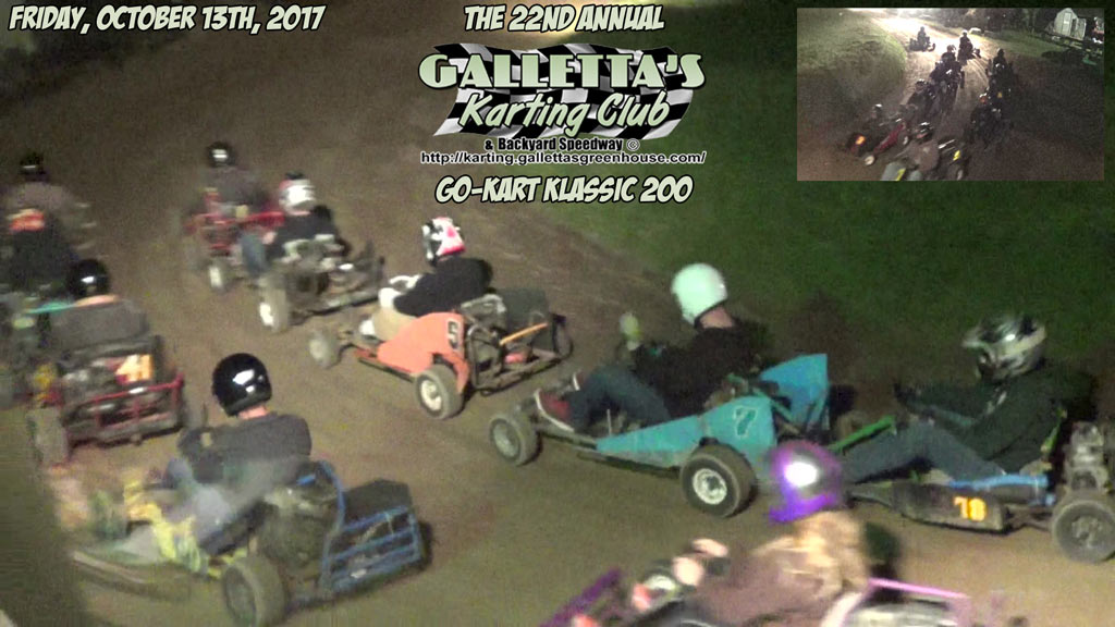 2017 Season at Galletta’s Greenhouse Karting Speedway – Year 22