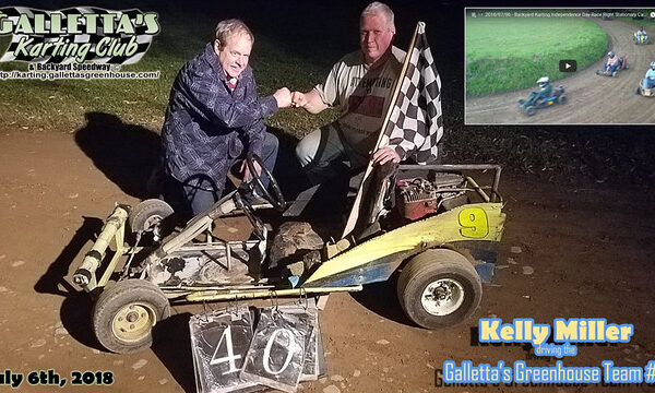 2018/07/06 – Kelly Miller wins Friday Night Independence Day Race [+YouTube Video]