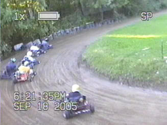 Exciting 2005 "Non-Winner's Race" at Galletta's Backyard Speedway 9/18/2005!