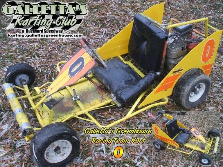 Galletta’s Greenhouse Racing Team #0 Kart