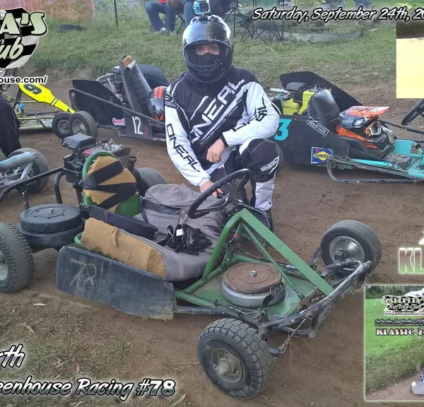 Galletta’s Greenhouse Racing Team Kart #78