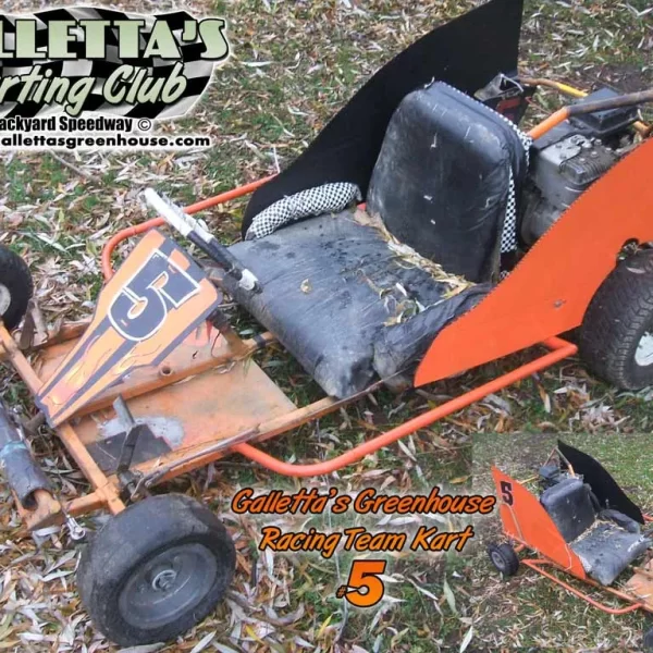 Galletta’s Greenhouse Racing Team Kart #5