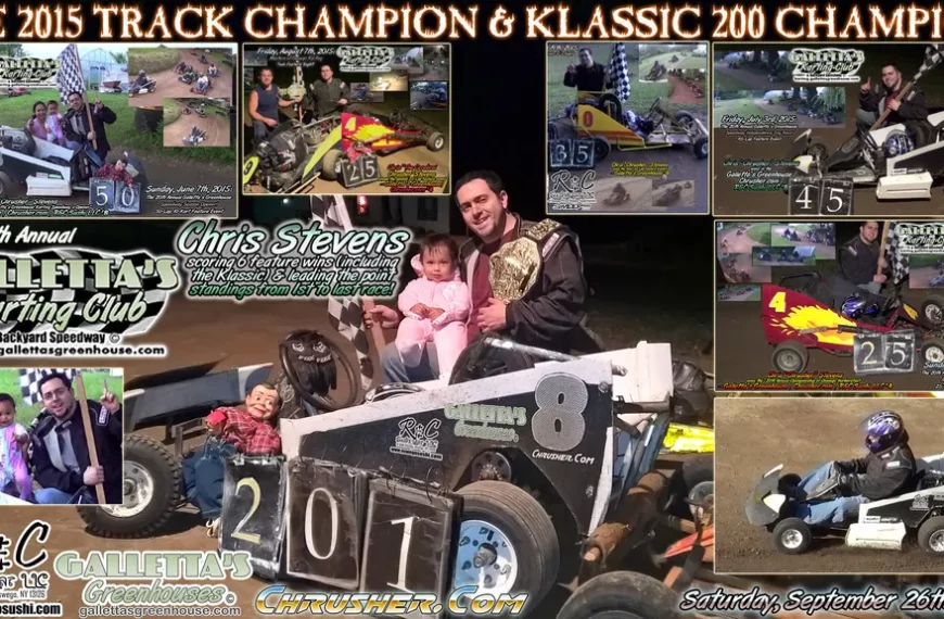Galletta’s Greenhouse Racing Team Kart #8
