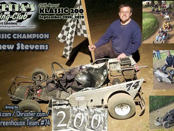 Galletta’s Greenhouse Racing Team Kart #74