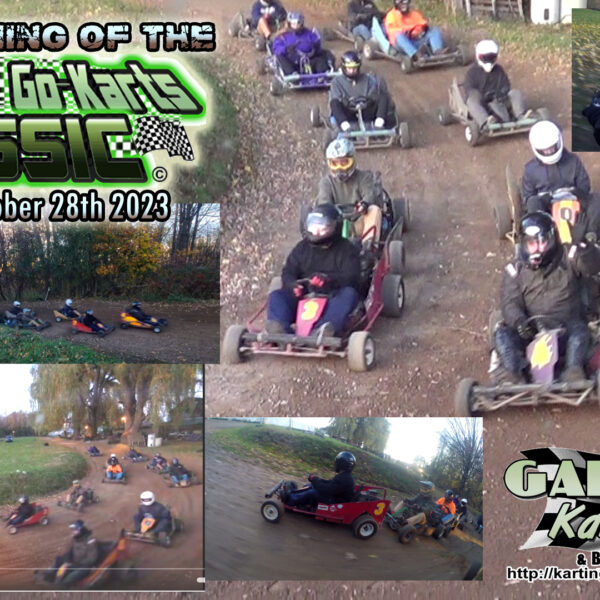 2023/10/28 – The 26th Running of the Galletta’s Greenhouse Go-Kart Klassic [+YouTube]